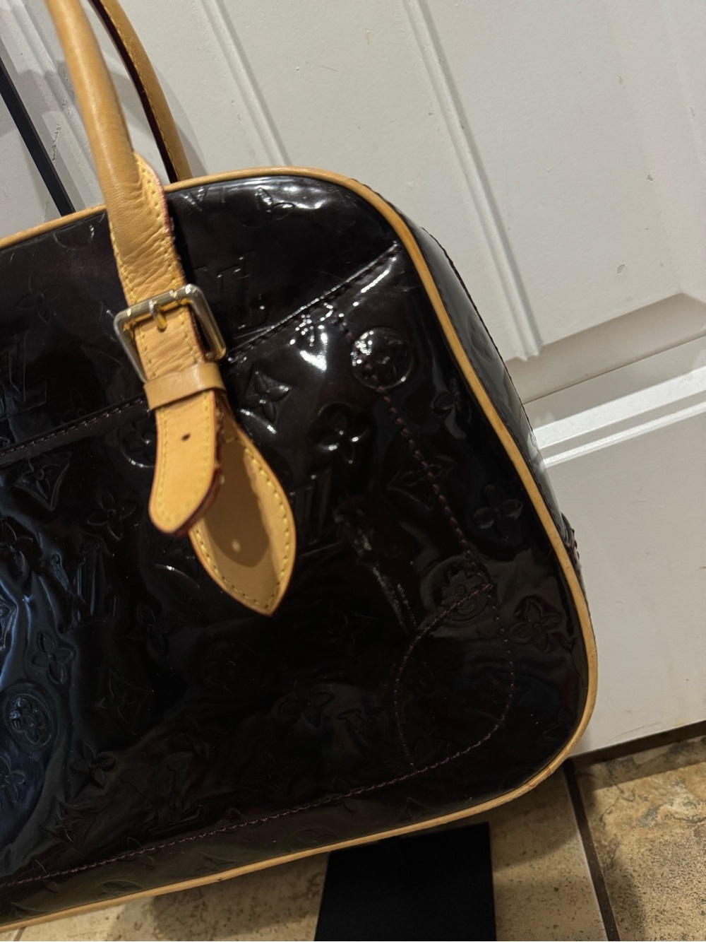 Louis Vuitton vernis Patent Leather bag - Picture 2 of 14